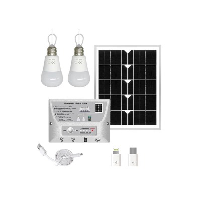 Solar Energy Camping Bulb Light For Phone Charge