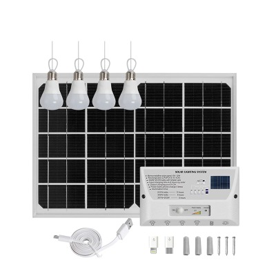 Ipx4 Portable Camping Solar Energy Lighting System