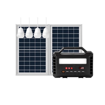 Solar Power Lighting System For Phone Charge